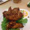 ไก่ทอด ที่ ร้านอาหาร Jad Jan จัดจ้าน CDC 