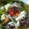 กุ้ง ปลาหมึกชิ้นใหญ่และสดมากค่ะ ^^ ที่ ร้านอาหาร ร้านข้าวต้มลี้หยูเซ้ง
