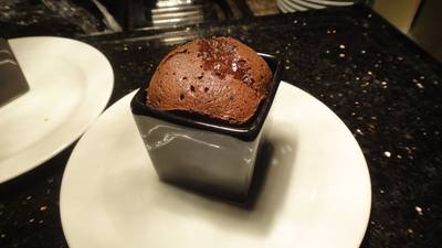 Chocolate souffie ที่ห้ามพลาด ที่ ร้านอาหาร NEXT 2 Café & Terrace