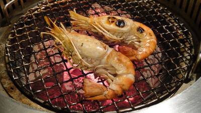 กุ้งแม่น้ำ (River Prawn) ที่ ร้านอาหาร WaQ Yakiniku Siam Paragon