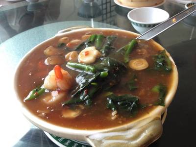 ราดหน้ากุ้ง ที่ ร้านอาหาร Royal Kitchen Terminal 21