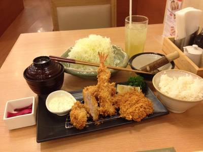 ชุดพิเศษซาโบเตน (360.-) ได้ครบทุกอย่าง ที่ ร้านอาหาร Saboten Siam Paragon