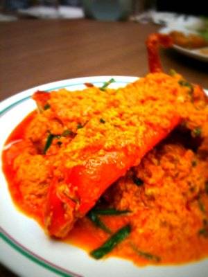 ก้ามปูเป็นมัดๆ เลย ที่ ร้านอาหาร สมบูรณ์โภชนา อุดมสุข
