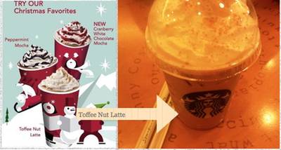หอมหวานต้อง Toffe Nut Latte ที่ ร้านอาหาร Starbucks Avenue รัชโยธิน