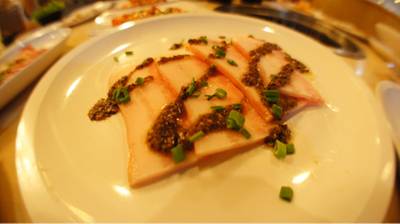 เบคอน ที่ ร้านอาหาร Giants Yakiniku