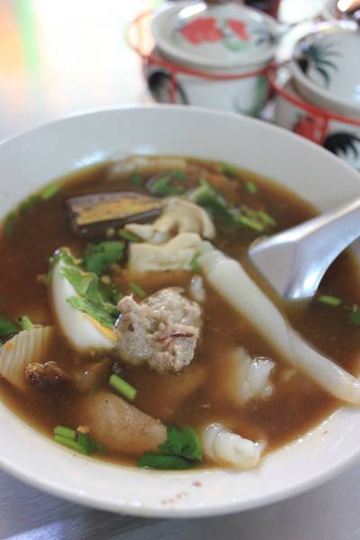 ก๋วยจั๊บ ที่ ร้านอาหาร ก๋วยเตี๋ยวเบตง