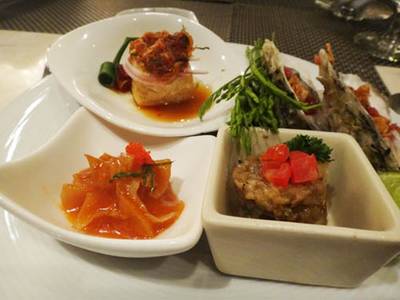 อาหาร ที่ ร้านอาหาร Espresso Intercontinental Bangkok