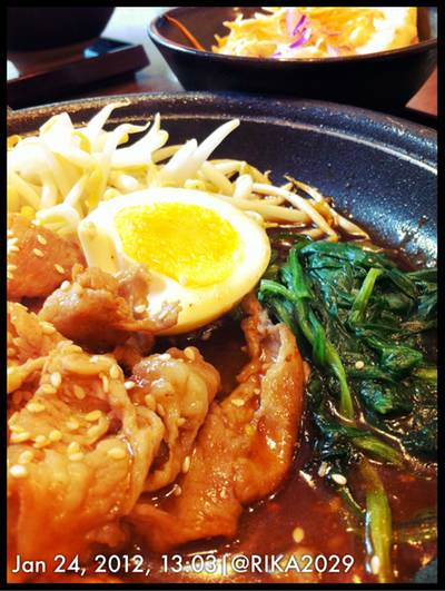 หมูย่างกระทะร้อน ที่ ร้านอาหาร Yayoi SF Navamin City Avenue
