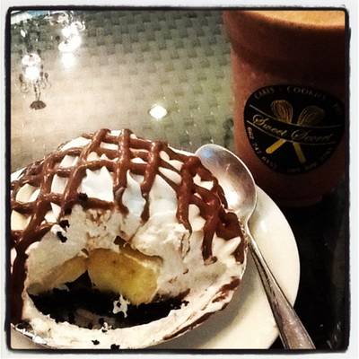 Banoffee cake ที่ ร้านอาหาร Sweet Secret
