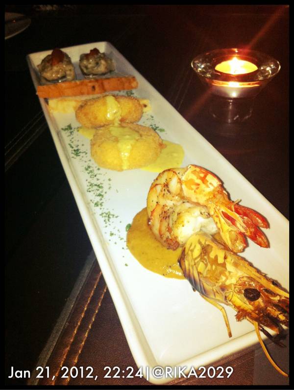 Mix Seafood Tapas ที่ ร้านอาหาร D'vine Wine Bar & Tapas Crystal Park