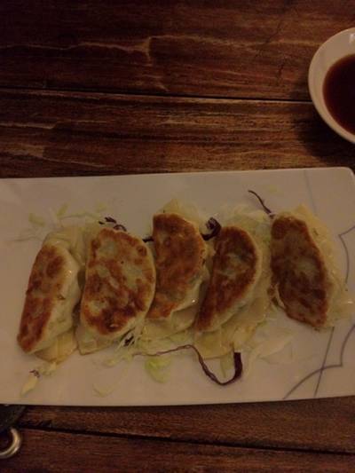 เกี๊ยวซ่า  ที่ ร้านอาหาร Kyoto Japanese Restaurant