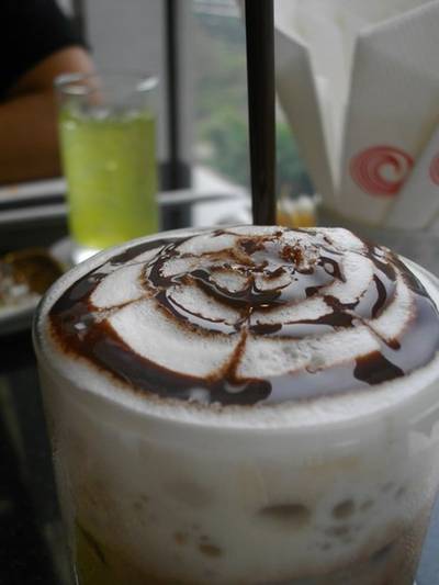 ชอคโกแลตเย็น ที่ ร้านอาหาร Nippon Kai