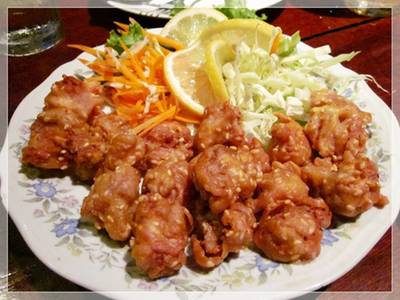 ข้อไก่ทอด ที่ ร้านอาหาร บ้านท้ายซอย