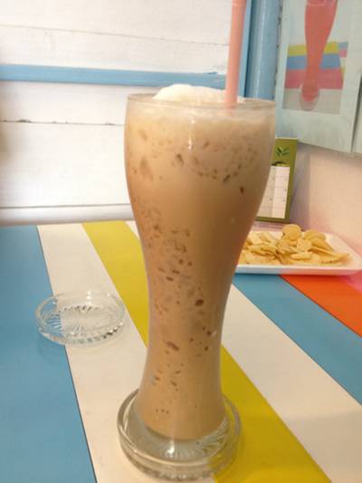 คาปูชิโนปั่น ที่ ร้านอาหาร กาแฟดอยช้าง วารี คาปูชิโนปั่น ที่ ร้านอาหาร กาแฟดอยช้าง วารี