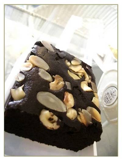 บราวนี่ ที่ ร้านอาหาร Bake a wish สุขสวัสดิ์ 19