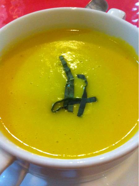 pumpkin soup ที่ ร้านอาหาร My Care Cuisine