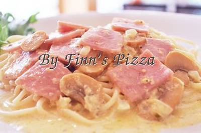 คาโบนาร่าเมนูที่ไม่ควรพลาด ที่ ร้านอาหาร Burn Pizza