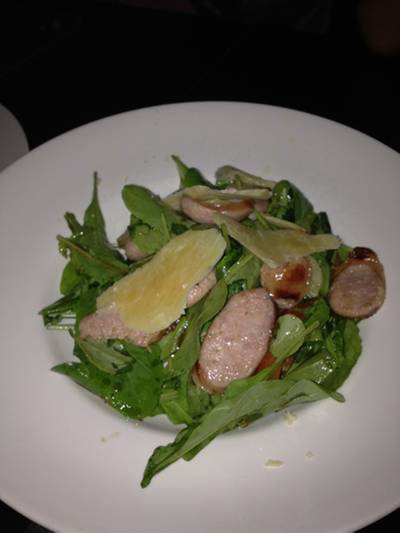 Rocket Italian Sausage 220บาท ที่ ร้านอาหาร Wine Republic Thonglor