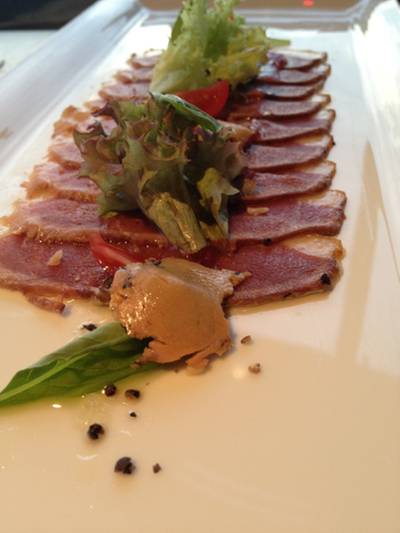 valentine set menu ที่ ร้านอาหาร The roof Restaurant