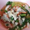 บะหมี่เกี๊ยวน้ำ ที่ ร้านอาหาร ราชาหมี่หยกเป็ดย่าง