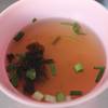 ซุปสาหร่าย ที่ ร้านอาหาร ราชาหมี่หยกเป็ดย่าง