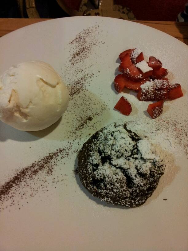 Chocolate Lava ที่ ร้านอาหาร iKitchen