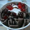 เสร็จแล้วว ^^ ที่ ร้านอาหาร Ice manias