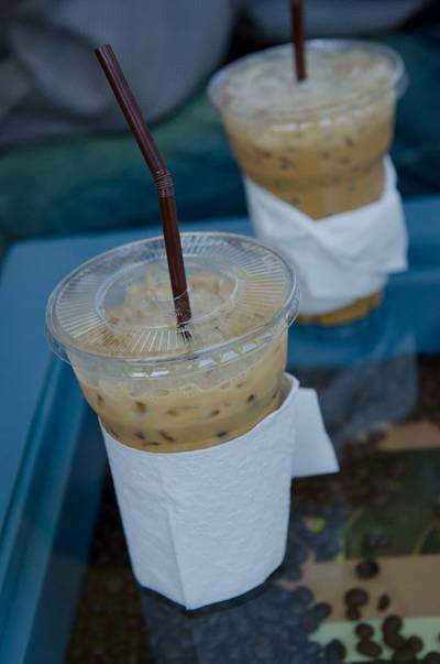 คาปูเย็น ที่ ร้านอาหาร Friendly Coffee