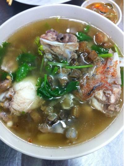ร้านอาหาร ข้าวต้มปลาเฮียหวาน