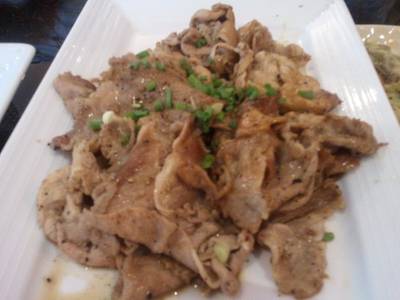 Rip Eyes Teppan Yaki Set ที่ ร้านอาหาร Hachi Teppanyaki & Sushi