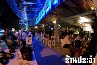 บรรยากาศโดยรวม ที่ ร้านอาหาร ร้านประจำ