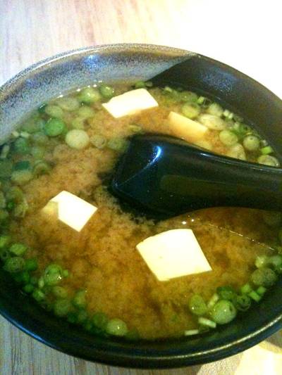 มิโสะซุป ที่ ร้านอาหาร KAZOKUTEI Japanese Udon & Soba