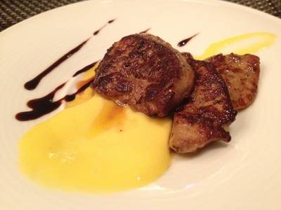 ฟัวกราส์ ที่ ร้านอาหาร Espresso Intercontinental Bangkok