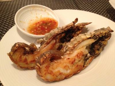 กั้ง ที่ ร้านอาหาร Espresso Intercontinental Bangkok