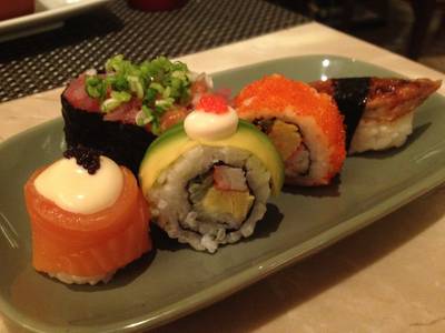 Sushi รวม ที่ ร้านอาหาร Espresso Intercontinental Bangkok