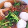 ลูกชิ้นปลาไม่เหมือนร้านอื่นแน่นอน คอนเฟิร์มค่ะ ที่ ร้านอาหาร เม้ง โภชนา (ปิ่นเกล้า)