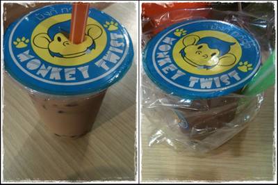 รายการของที่สั่ง ^^ ที่ ร้านอาหาร monkey twist