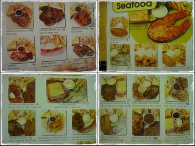 เมนูๆ ที่ ร้านอาหาร BKK Grill ซอยรางน้ำ