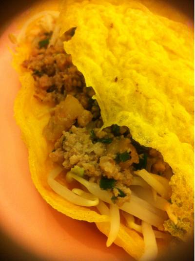ขนมเบื้องญวณ ที่ ร้านอาหาร ครัวไซง่อน