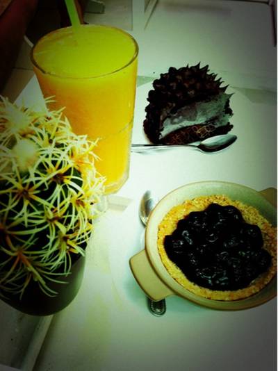บ้านต้นเค๊ก ที่ ร้านอาหาร บ้านต้นเค้ก