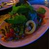 แซบ...พล่าปลาหมึก ที่ ร้านอาหาร ร้านต๋อง
