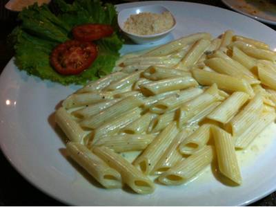Penne 4 cheese. ที่ ร้านอาหาร Pomodoro Penne 4 cheese. ที่ ร้านอาหาร Pomodoro