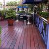 มุมด้านนอกร้าน ที่ ร้านอาหาร Caffe D'oro ปั้มเชลล์ เดอะมอลล์ท่าพระ