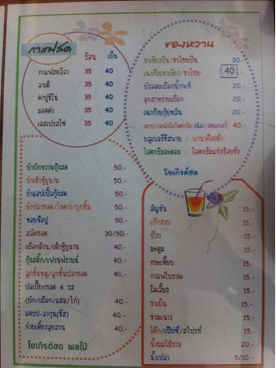 ร้านอาหาร ร้านก๋วยเตี๋ยวลีลา