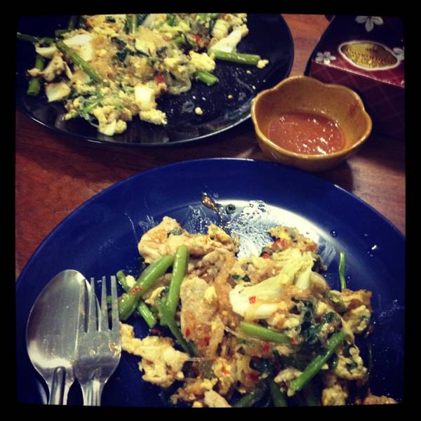 สุกี้แห้ง ที่ ร้านอาหาร Lookkaew A La Carte ลูกแก้ว อาหารตาม
