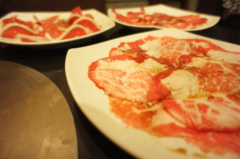 ร้านอาหาร Moshi Moshi Yakiniku Park Lane