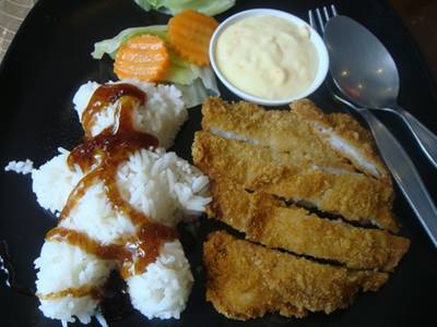 รายการของที่สั่ง ^^ ที่ ร้านอาหาร Mobile Steak & Coffee