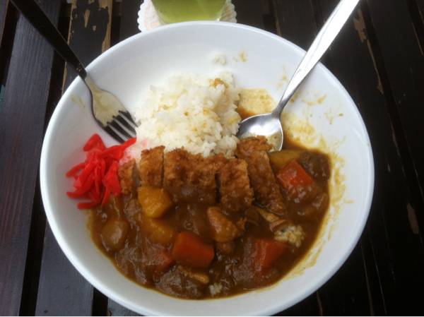 ข้าวแกงกะหรี่หมูทอด ที่ ร้านอาหาร Nippon Ichiban