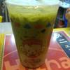 ชาเขียวไข่มุก ที่ ร้านอาหาร Hana Ichi