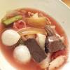 เย็นตาโฟเส้นปลา ที่ ร้านอาหาร อร่อยล้ำเส้น